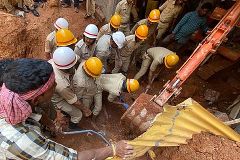 Two people dead as compound wall collapses in Mangaluru