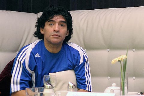 Maradona sees Brazil 'on the way' to World Cup title