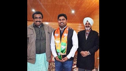 Businessman Jose Charles Martin, son of alleged lottery scam kingpin Santiago Martin joined BJP?
