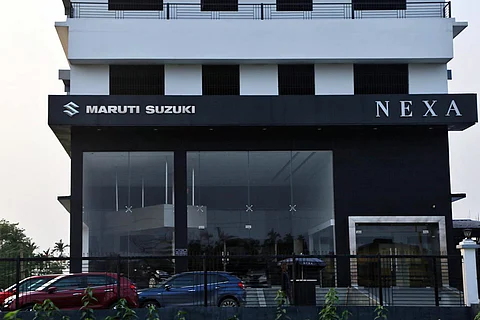 Maruti Nexa showroom