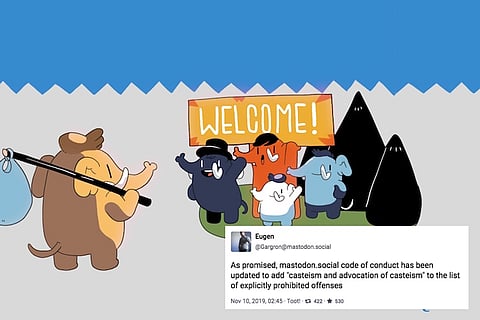 Mastodon social adds policy against casteism as more Indian users join