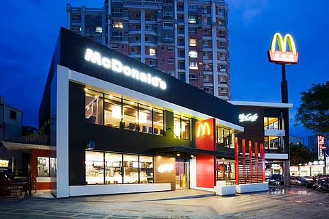 McDonald's workers stage protest for increase in wages, union rights