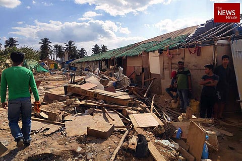Kariyammana Agrahara migrant settlement, Bengaluru