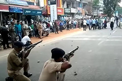 Jharkhand police's mock drill video gets shared as police shooting in Mangaluru