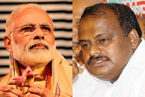 ‘PM reacting to a statement I never made’: K’taka CM Kumaraswamy on Modi’s ‘clerk’ jibe