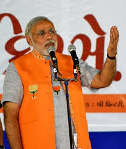 Modi dedicates powerful warship to India, calls it historic