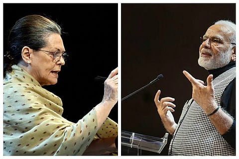 Modi, Sonia face-off in Karnataka polls, take potshots at each other