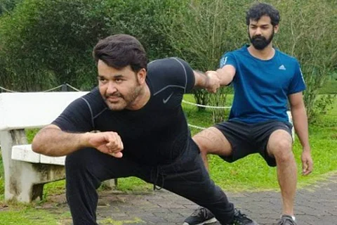 Mohanlal wows fans with his work-out photo