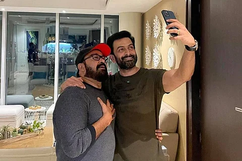 Mohanlal and Prithviraj