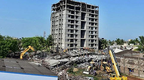 Belief Tower in Chennai's Moulivakkom razed two years after 61 died in building collapse
