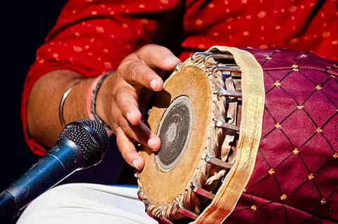 In the male-dominated world of mrdangam making, this woman has carved a space of her own