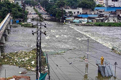 Rainwater in Musi River
