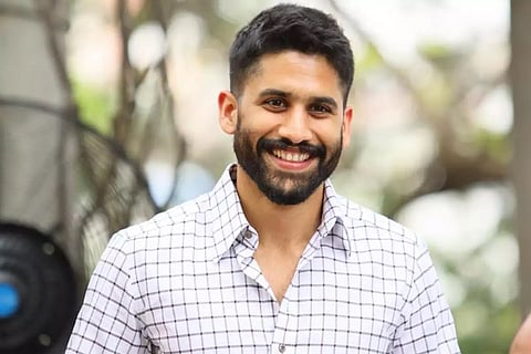 Naga Chaitanya smiling