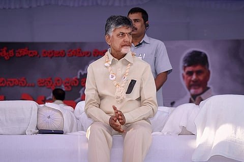 Andhra Special Status: Naidu goes on day-long fast on his birthday