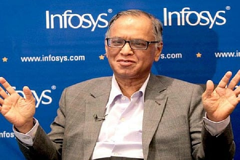I'm not used to delays: Narayana Murthy cuts short his speech at Amazon event