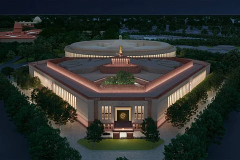 The new Parliament building