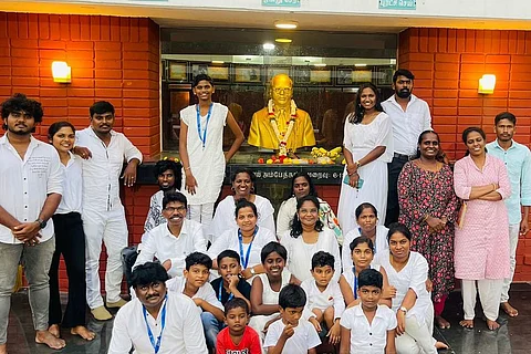 Representing the Buddhist minority community in Tamil Nadu, Nila Dhamma has been pressing the Tamil Nadu government to build a Vihara inside the Ambedkar Manimandapam