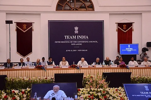 NITI Aayog meet: High-powered panel to address water shortage, drought