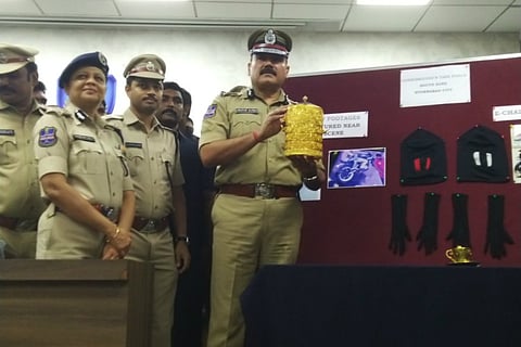 Burglars who stole Hyderabad Nizam's gold tiffin box sentenced to two years in prison