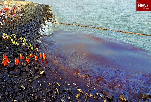 Don't blame us, we did all we can, says Kamarajar Port on Chennai oil spill