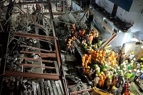 Chennai building collapse: Police identify company involved, arrest two persons