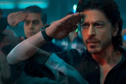 Still from Pathaan