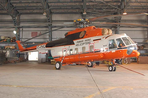 Pawan Hans helicopter
