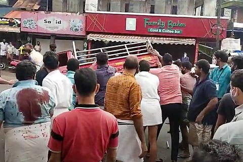 Clash broke out in Perambra