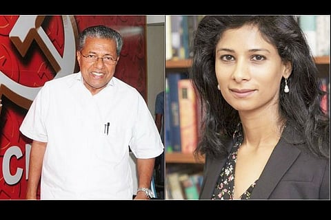 Pinarayi warns opposition not to belittle financial adviser Gita Gopinath’s role