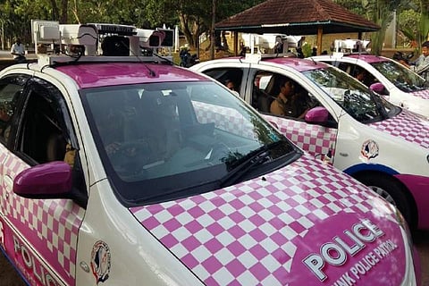 Vehicles for the Pink Protection project in Kerala
