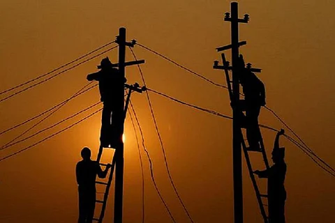 Electricity maintenance work, image for representation