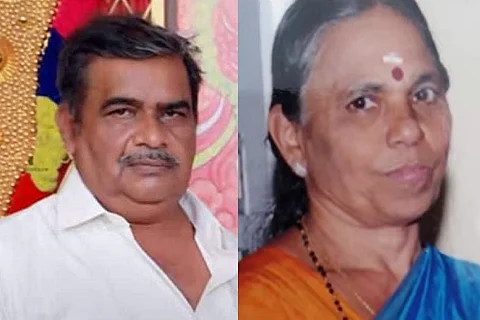 Prabhakara Kurup and Vimalakumari, who were brutally murdered