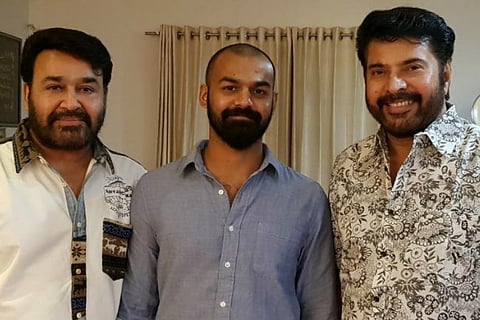 Mammootty wishes Pranav Mohanlal all the best for 'Aadhi'