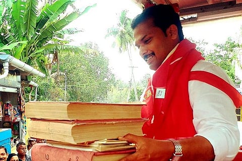 Why Kerala MLA VK Prasanth is asking people to give him books instead of flowers