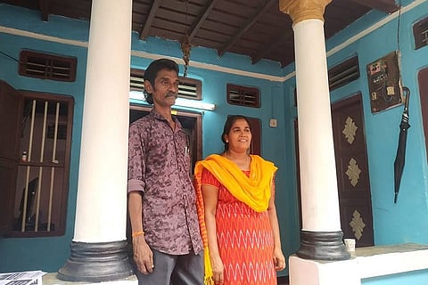 Preetha, Shaji and family return to Ernakulam home they won back after 24-year fight