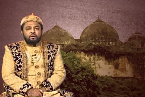 Hyd man who staked claim to Taj Mahal now lays claim to Babri Masjid site