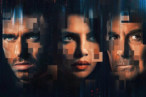 Richard Madden, Priyanka Chopra, and Stanley Tucci in Citadel