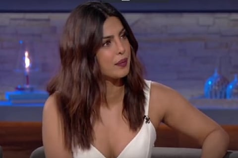 Priyanka Chopra shows how it's handled on American show "Chelsea"