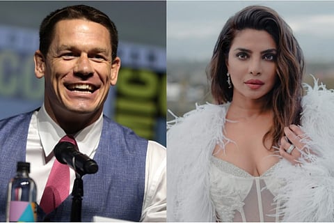 John Cena and Priyanka Chopra