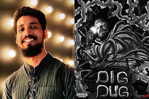 Meet Hyd artist Sri Priyatham, Netflix official illustrator for ‘Stranger Things 3’ promo