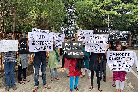 Activists protesting against clean chit to CJI detained by police in Bengaluru