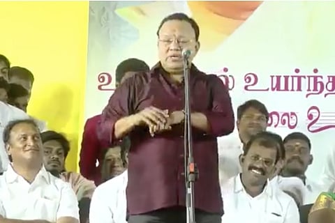 DMK suspends partyman Radha Ravi after he slut shames Nayanthara