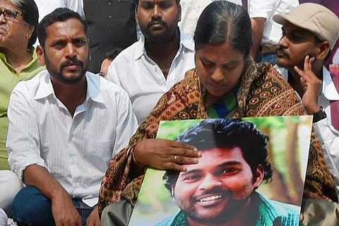 Rohith Vemula’s family 