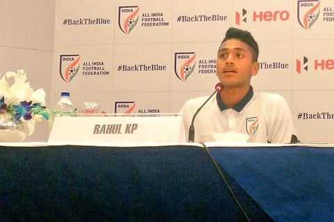 Meet Rahul KP, the versatile Kerala footballer in the Indian squad for FIFA U17 World Cup