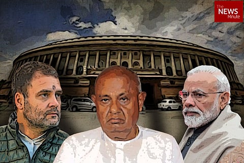 Karnataka to vote on Apr 18 and 23: Will Cong-JD(S) coalition break into BJP bastions?