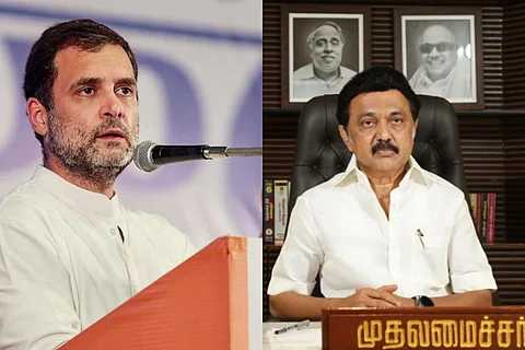 Rahul Gandhi, MK Stalin
