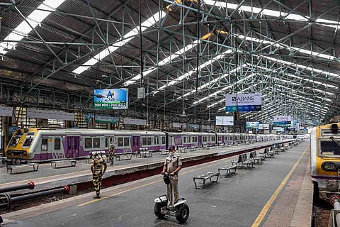 Railway police in Mumbai