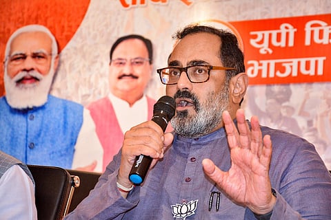 Union Minister of State for Electronics & Technology Rajeev Chandrasekhar