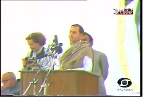 Video: Rajiv Gandhi justifies the 1984 Sikh riots with the 'big tree' remark