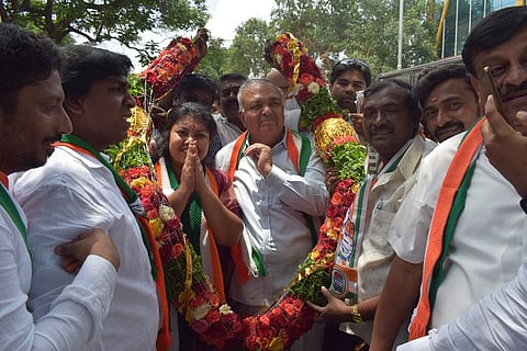 For the first time, Karnataka to have father-daughter duo in the Assembly